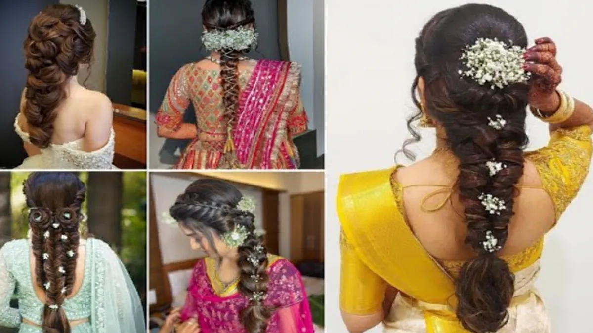 Bridal hairstyles शादी में चार चांद लगाएं इन खूबसूरत और ट्रेंडी हेयरस्टाइल्स से