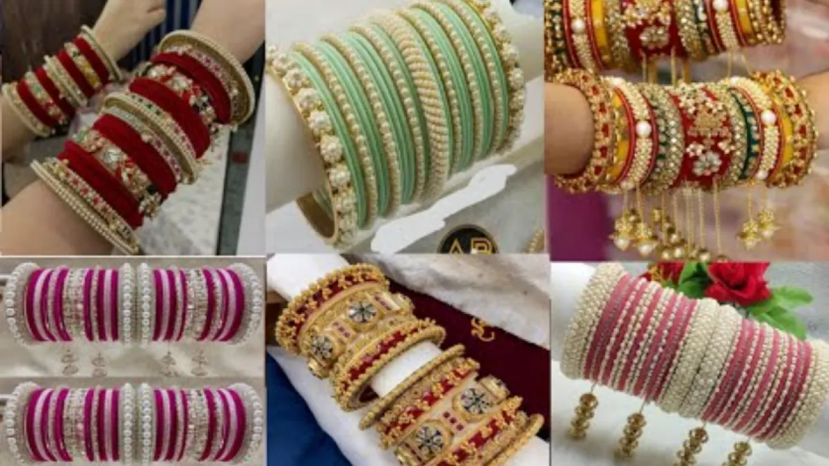 Bangles Designs for Saree  साड़ी के साथ चूड़ी डिज़ाइन्स रॉयल लुक पाने के ट्रेंड्स