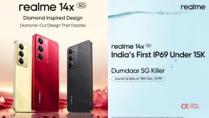 Realme 14x 5G New Smartphone, IP69 रेटिंग और दमदार फीचर्स के साथ लॉन्च