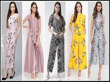 Look Stylish with These Trendy Printed Jumpsuits