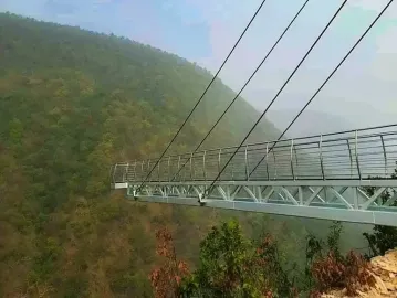 Amazing Confluence Of Rajgir Glass Bridge Adventure And Natural Beauty