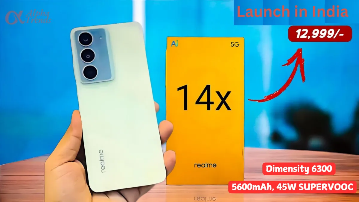 Realme 14x 5G New स्मार्टफोन, मिलेगी 5600mAh Battery वीवो की बाट लगाने जल्द आयेगा