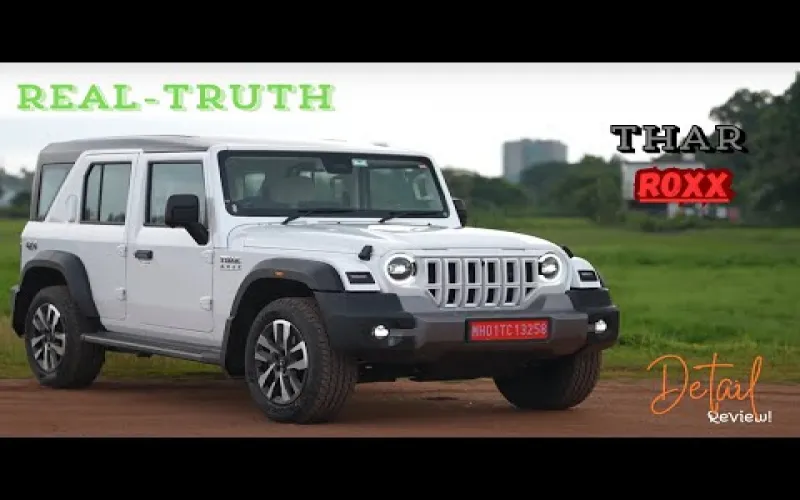 Mahindra Thar Roxx Booking  एक पावरफुल ऑफ-रोडिंग एसयूवी जो सबका दिल जीत रही है, बुकिंग आज से शुरू